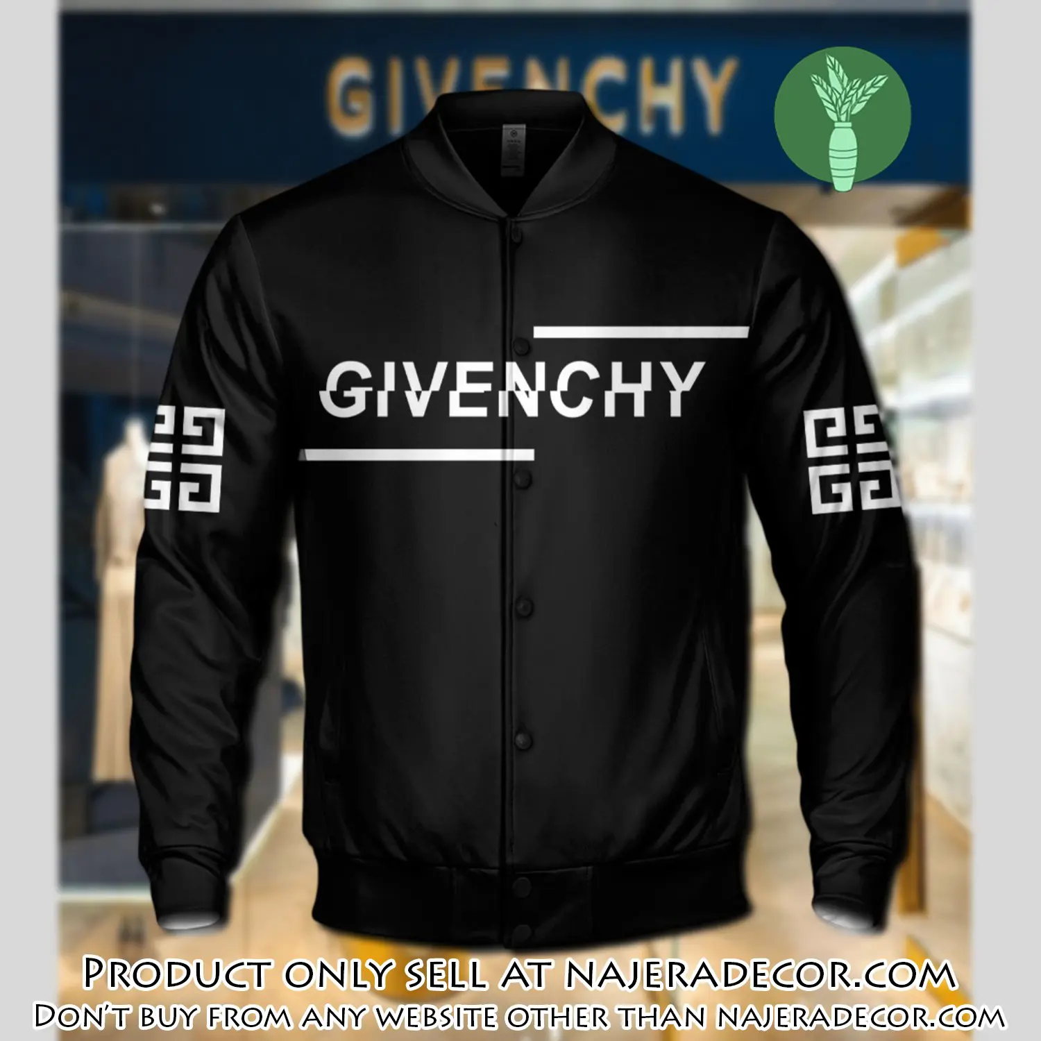Luxury givenchy varsity premium baseball jacket bjv1046 njr3336865